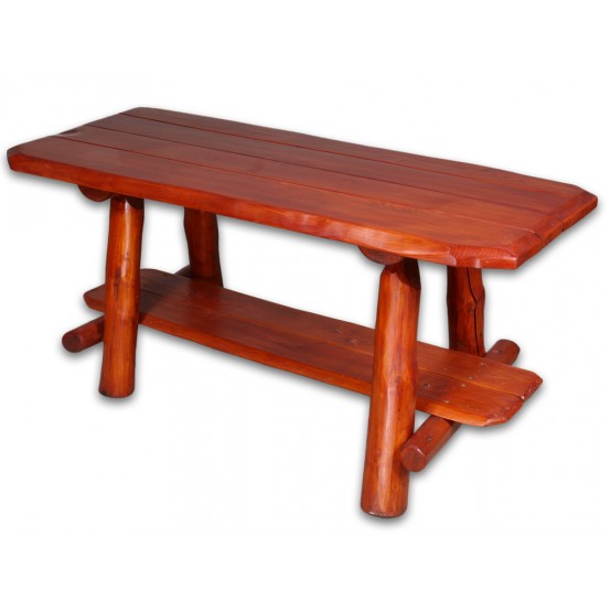 Zahradní dřevěný nábytek-sestava Severka, barevné provedení TEAK